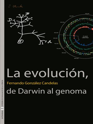 cover image of La evolución, de Darwin al genoma